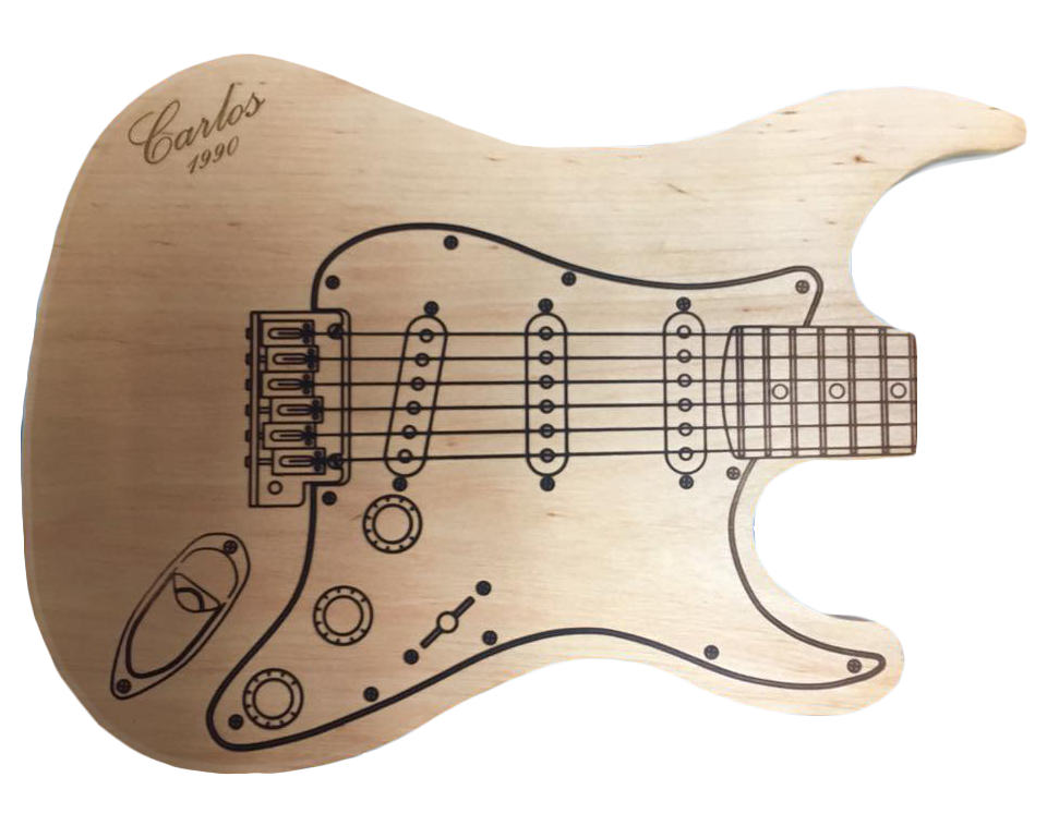 incisione-laser-su-legno-sagomato-chitarra